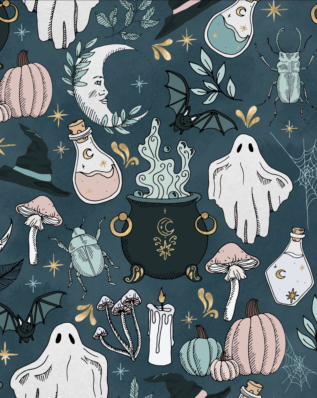 Build Your Own A Line Dress - Spooky Season