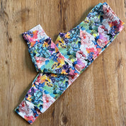 Floral Cuffed Leggings