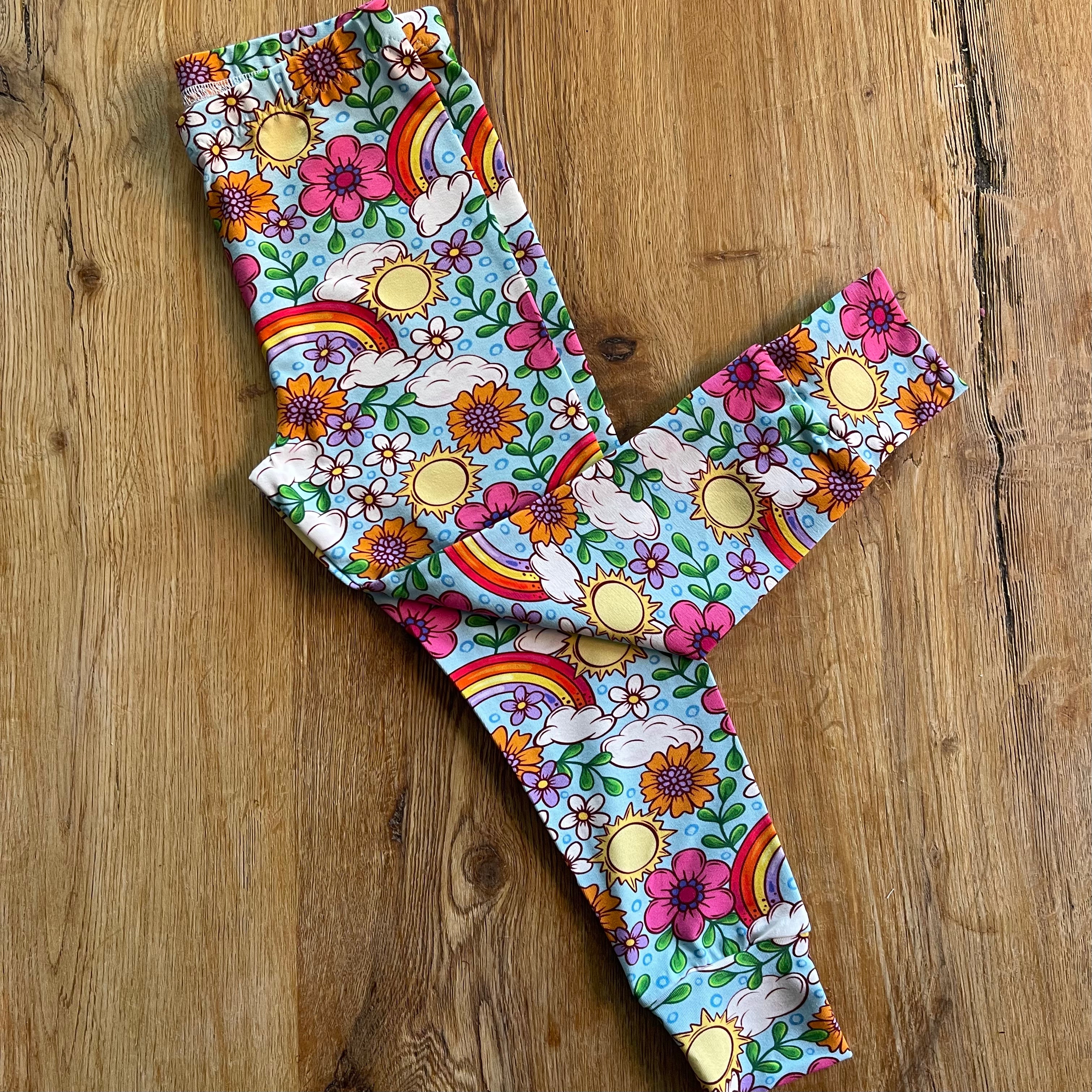 Sunny Day Cuffed Leggings