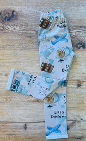 Little Explorer Leggings - Sand