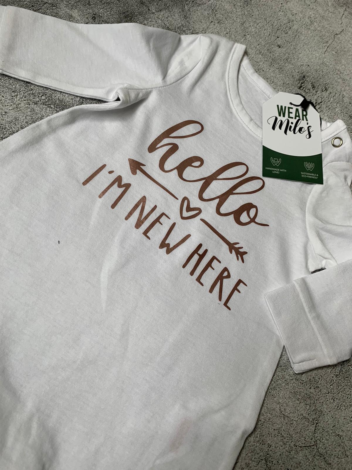 Organic Footed Sleepsuit - 0/3 Months