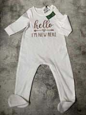 Organic Footed Sleepsuit - 0/3 Months