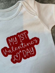 My First Valentine's Day Baby Vest - 3-6 months