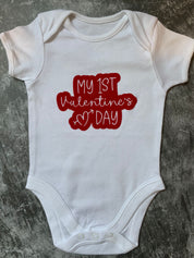 My First Valentine's Day Baby Vest - 3-6 months