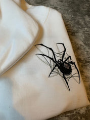 Spider Embroidery Hoodie - 1-2 Years