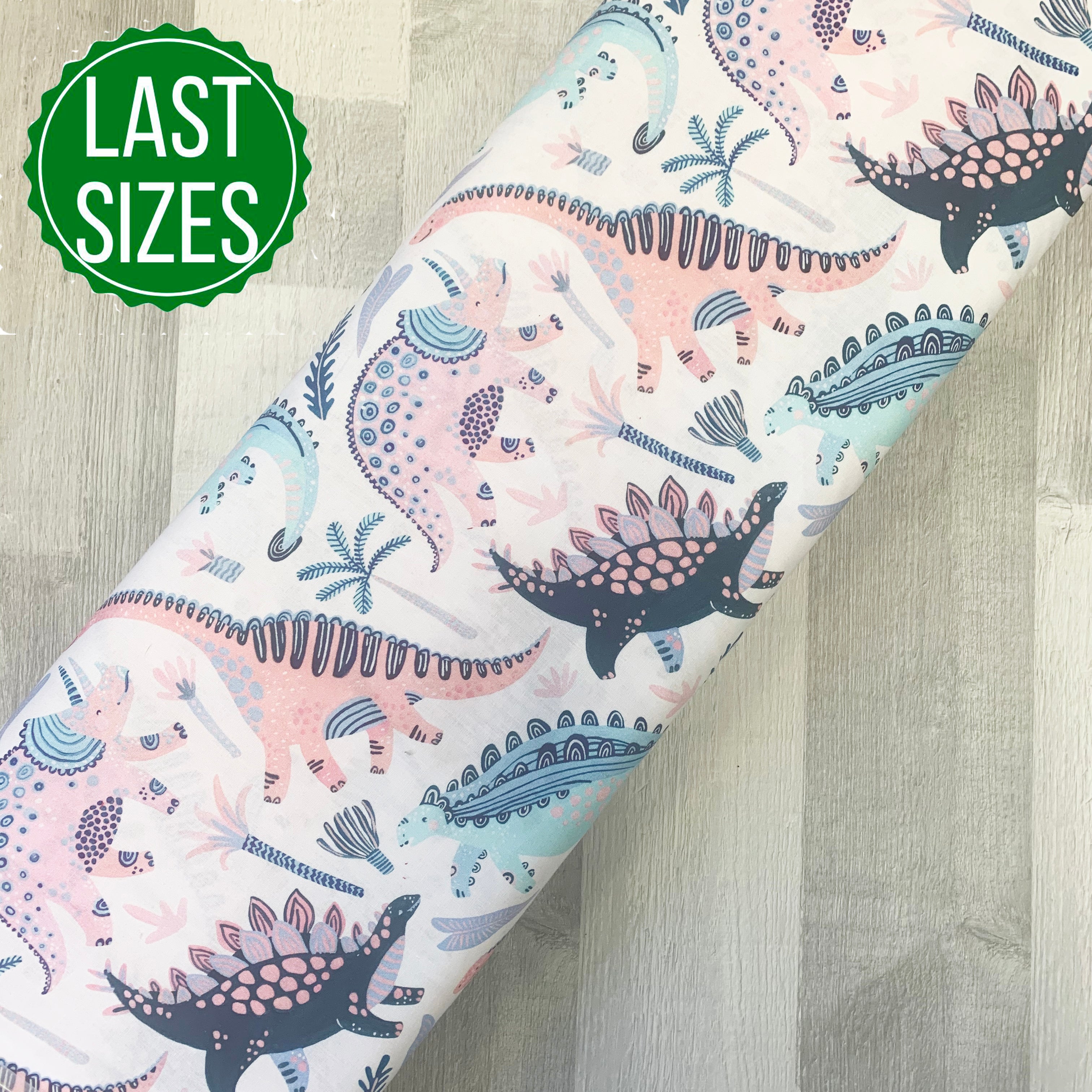 100% Cotton Pink Dinosaur Bedding
