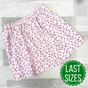Flowers & Hearts Circle Skirt