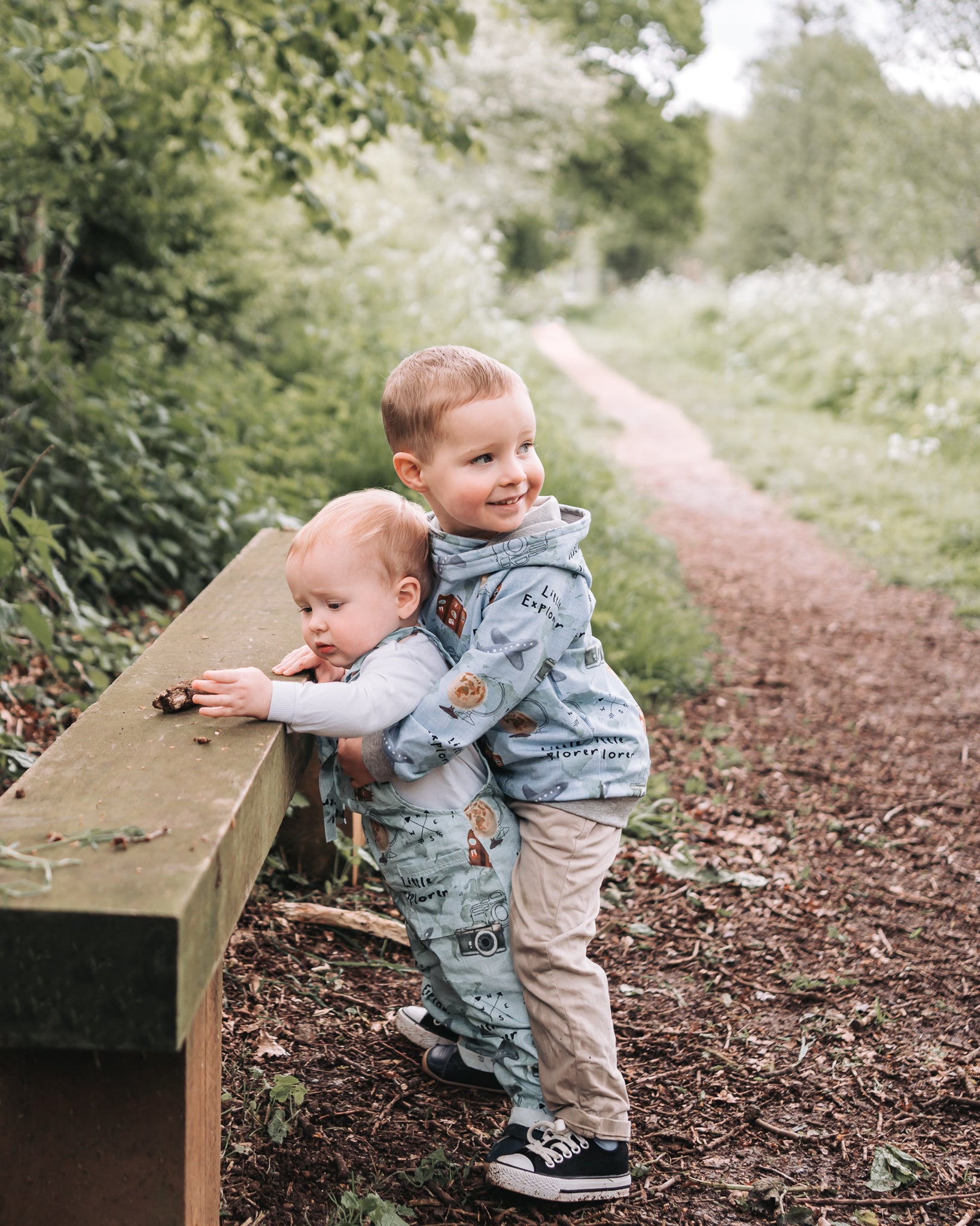 Little Explorer Hoodie - Blue