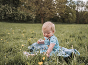 Little Explorer Circle Skirt - Blue