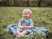Little Explorer Circle Skirt - Blue