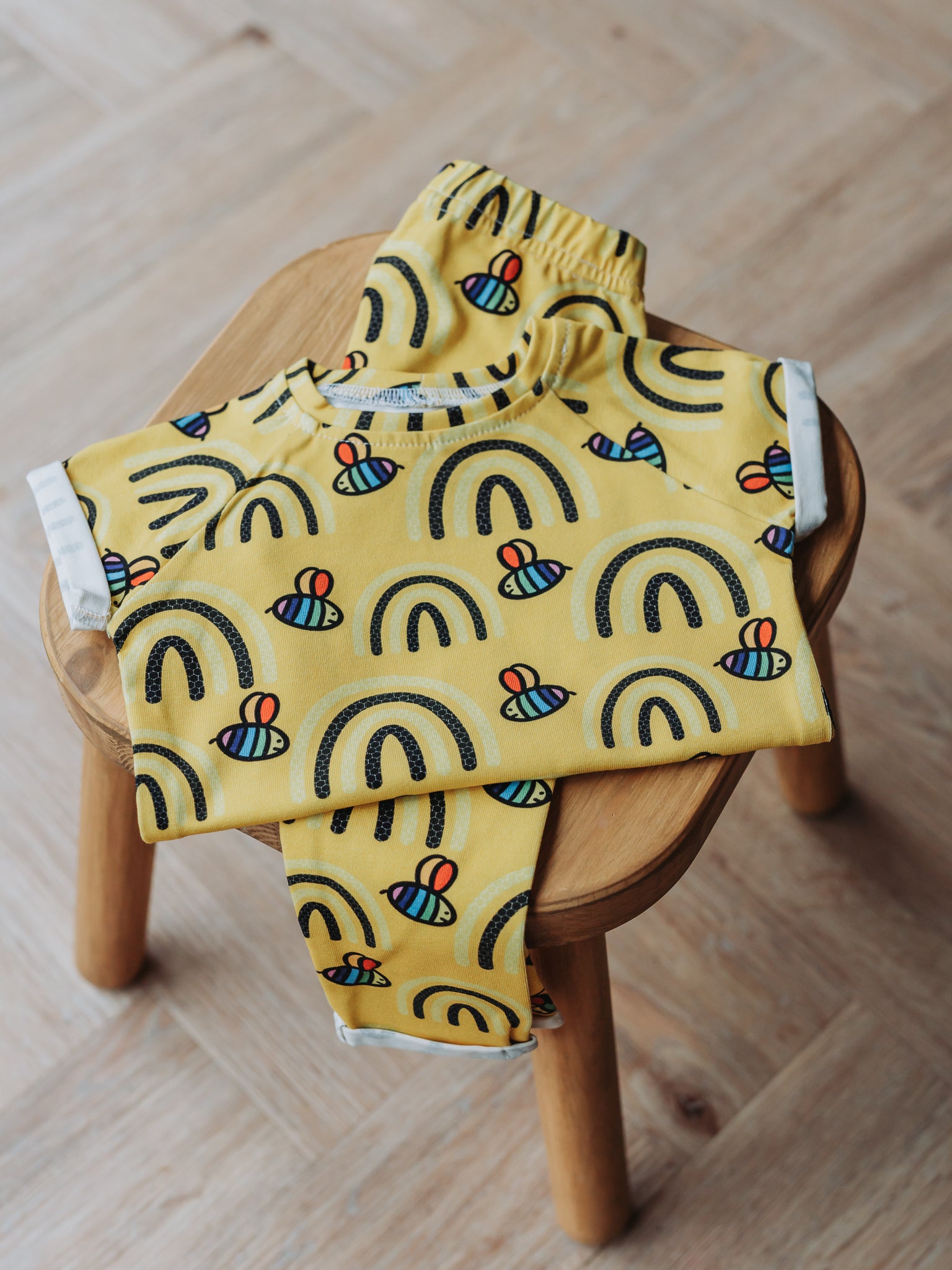 Bees & Rainbows Outfit Bundle - 6/9 Months