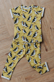 Yellow Puffin Outfit Bundle - 9-12 Months
