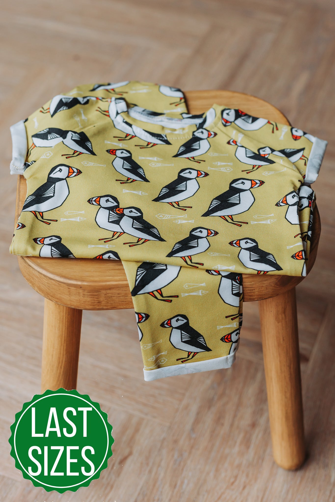 Yellow Puffin Outfit Bundle