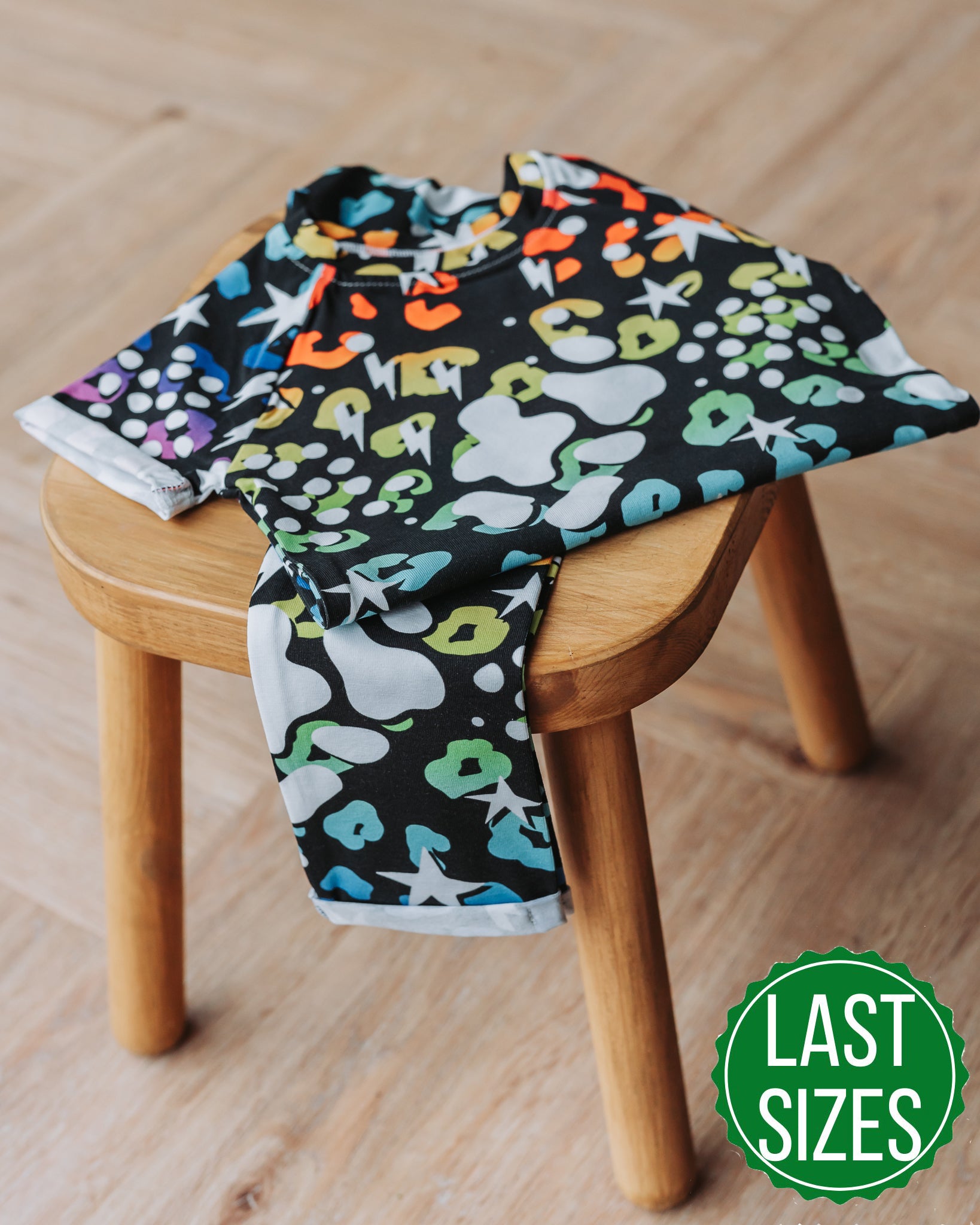 Rainbow Leopard Outfit Bundle - 2-3 Years