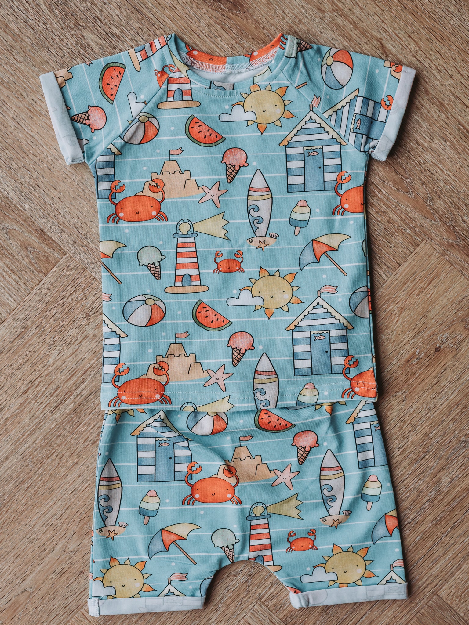 Ocean Shorts & Tee Bundle
