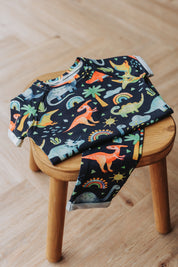 Rainbow Dinosaur Outfit Bundle - 18-24 months