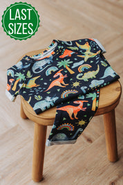 Rainbow Dinosaur Outfit Bundle - 18-24 months