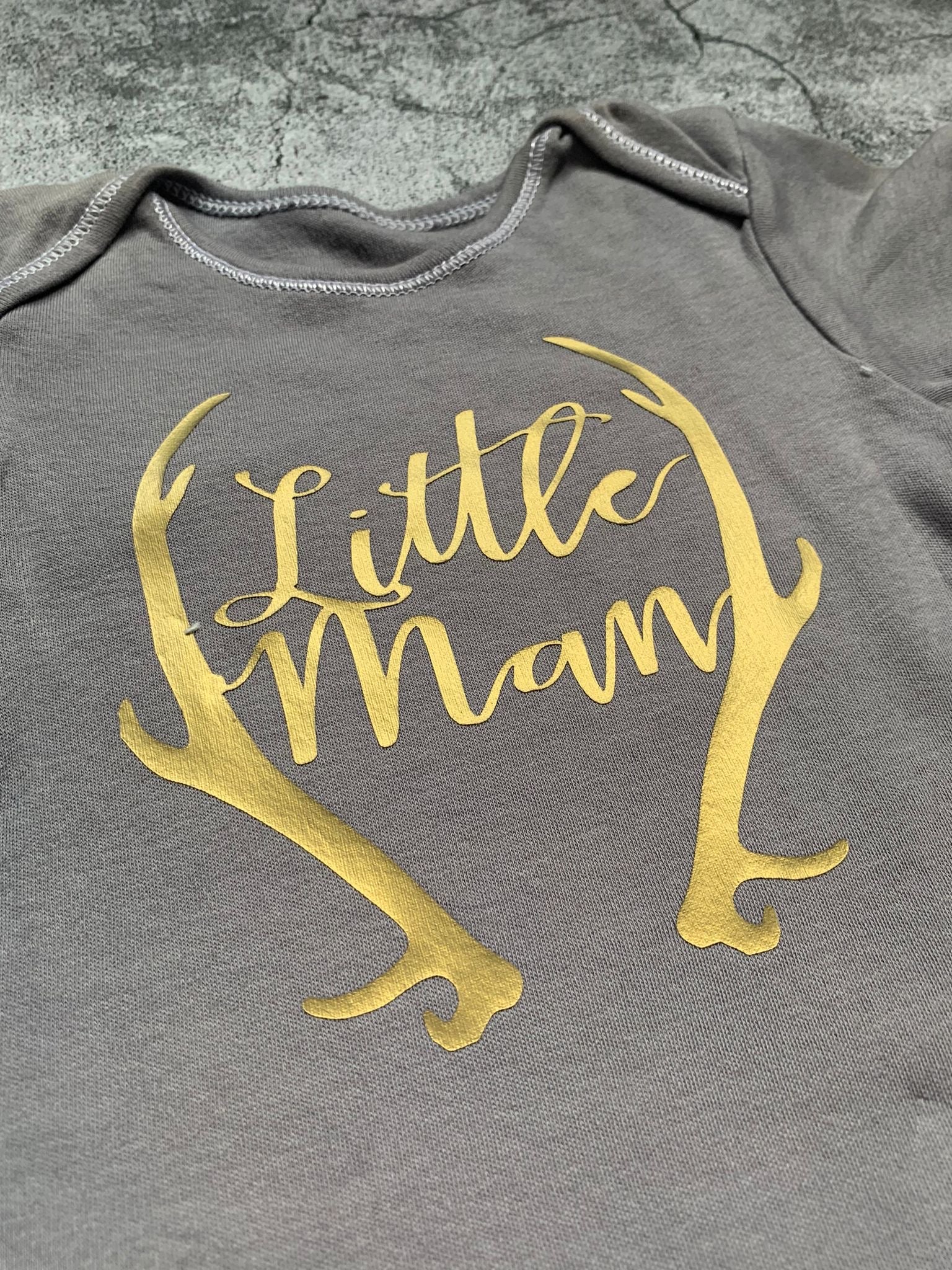 Little Man Baby Vest - 6-9 months