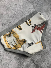 Watercolour Animals Unisex Briefs - Age 2