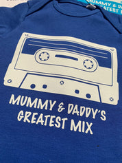 Greatest Mix Baby Vest - 3-6 months - Royal Blue