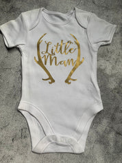 Little Man Baby Vest - 3-6 months