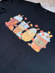 Autumn Coffee Tee - Adults Small
