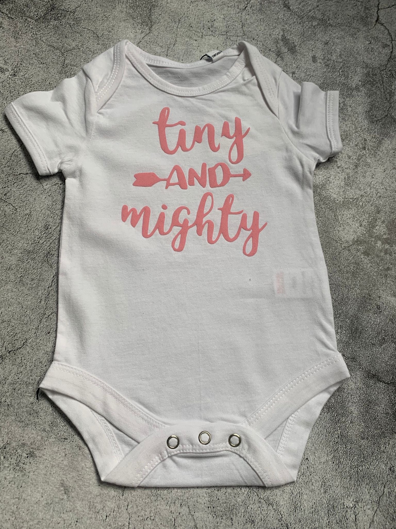 Tiny & Mighty Baby Vest - 3-6 months