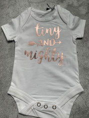 Tiny & Mighty Baby Vest - 0-3 months