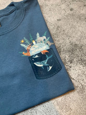 Save Our Planet Faux Pocket Tee - 3/4 Years