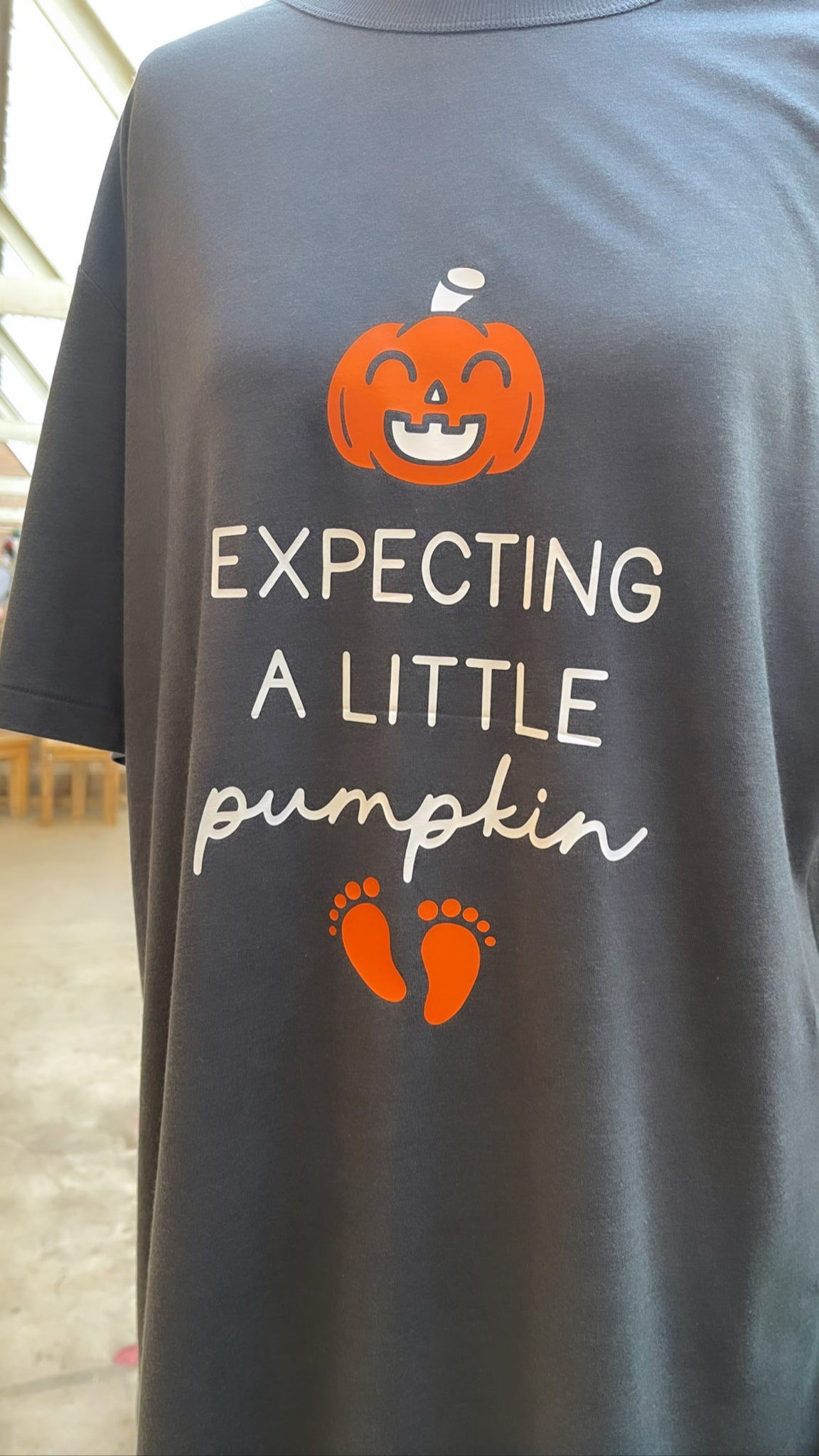 Expecting a Little Pumpkin - Adults Tee