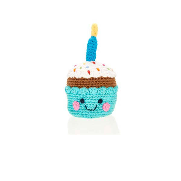 Birthday Cupcake Rattle