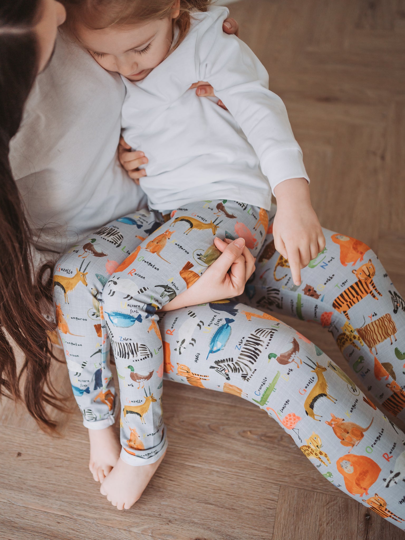 AlphaZoo Leggings - Grey