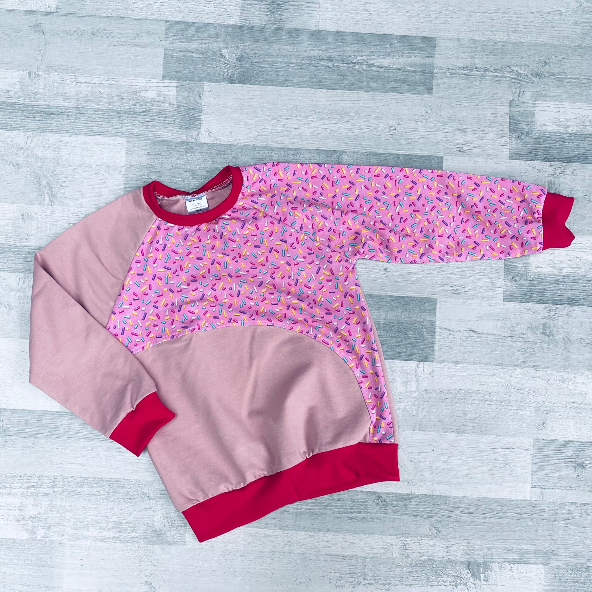 Sprinkles Curved Sweater