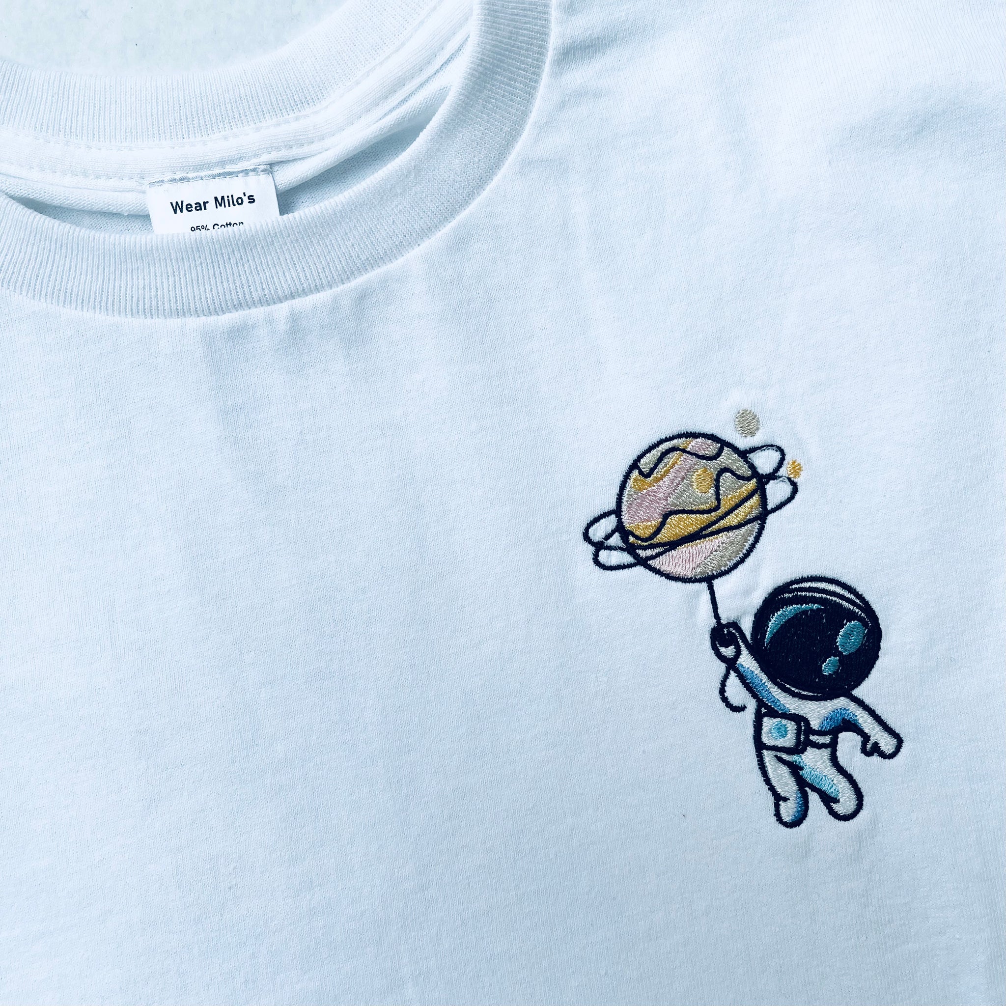 Astronaut Embroidery Tee