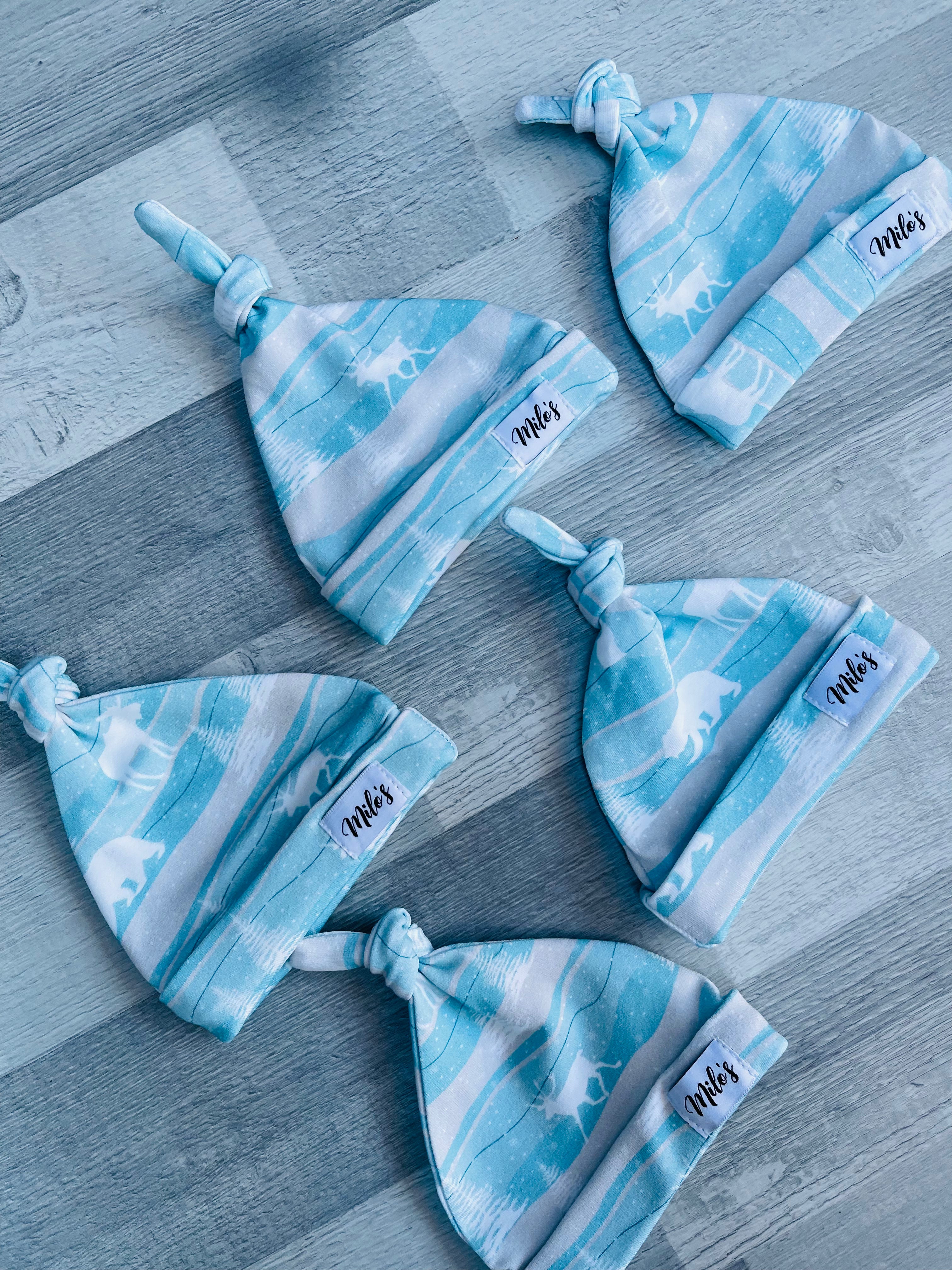 Wonderland Knot Top Baby Hat