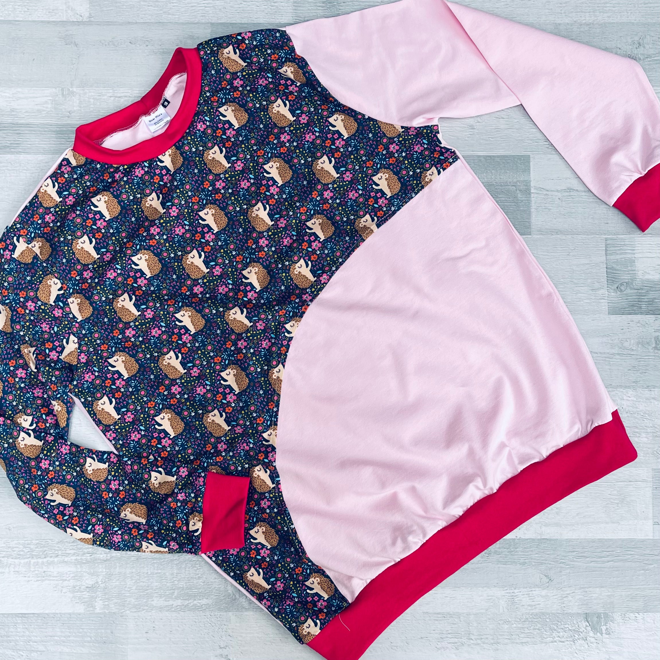 Hedgehog Curve Mama Sweater