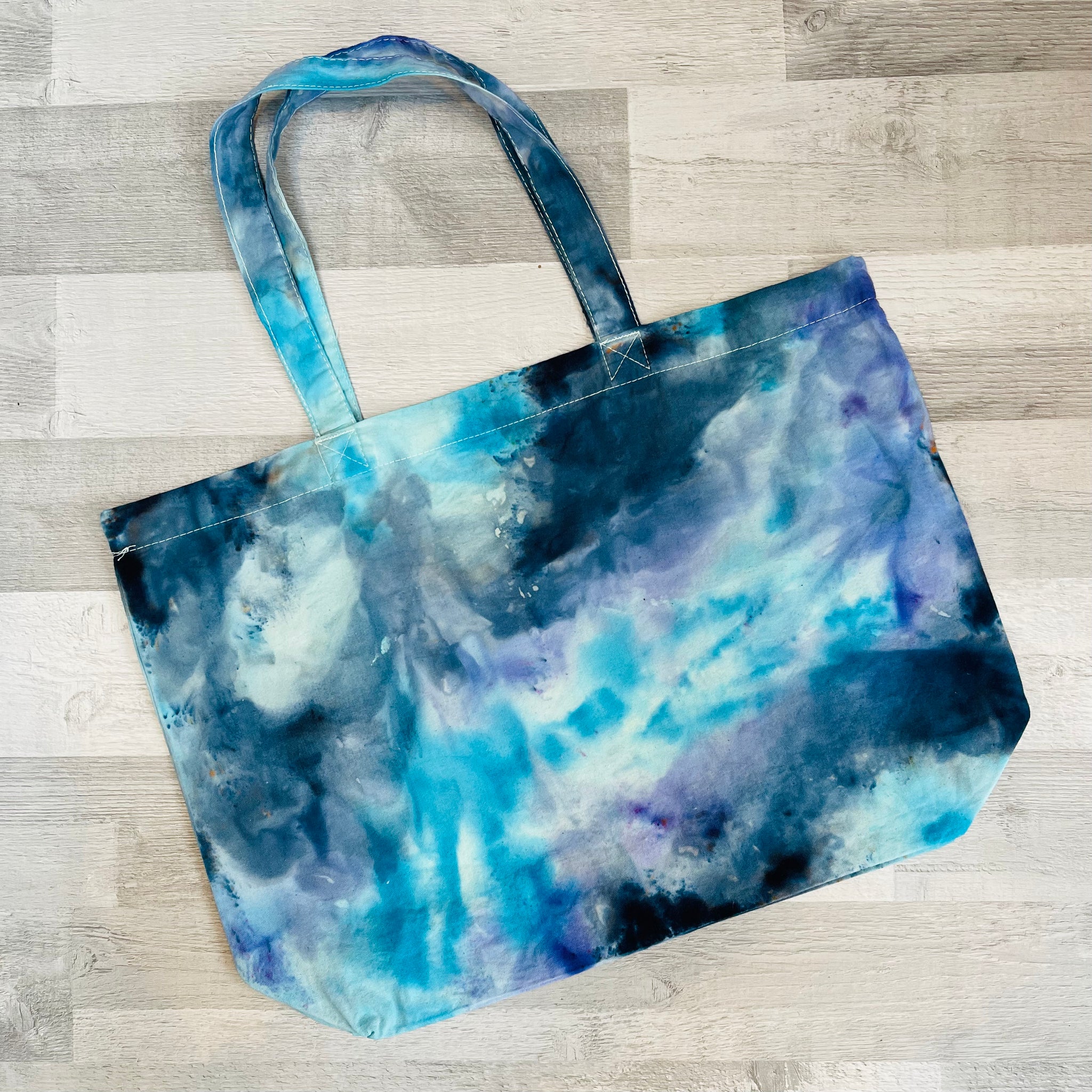 Ice Dyed XL Tote Bag