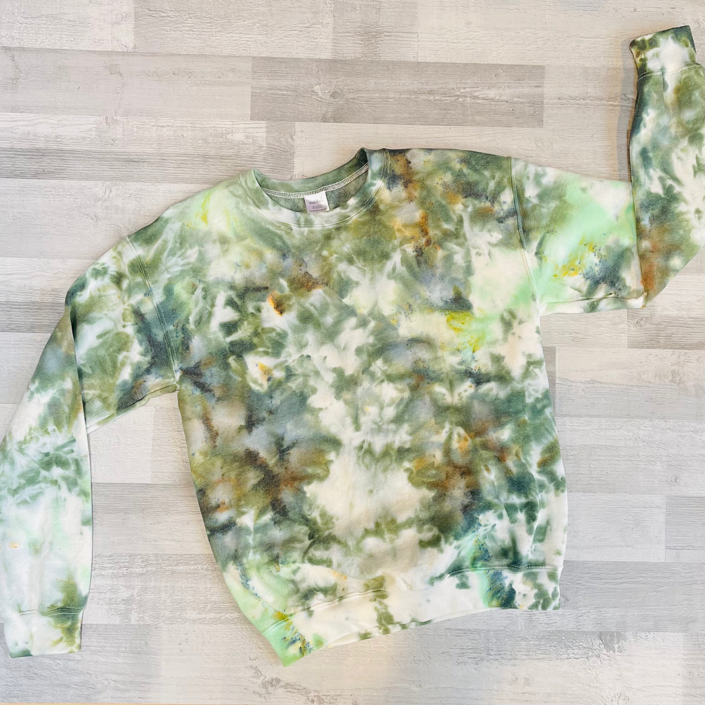 Greenery - Unisex Adults Ice Dyed Sweater