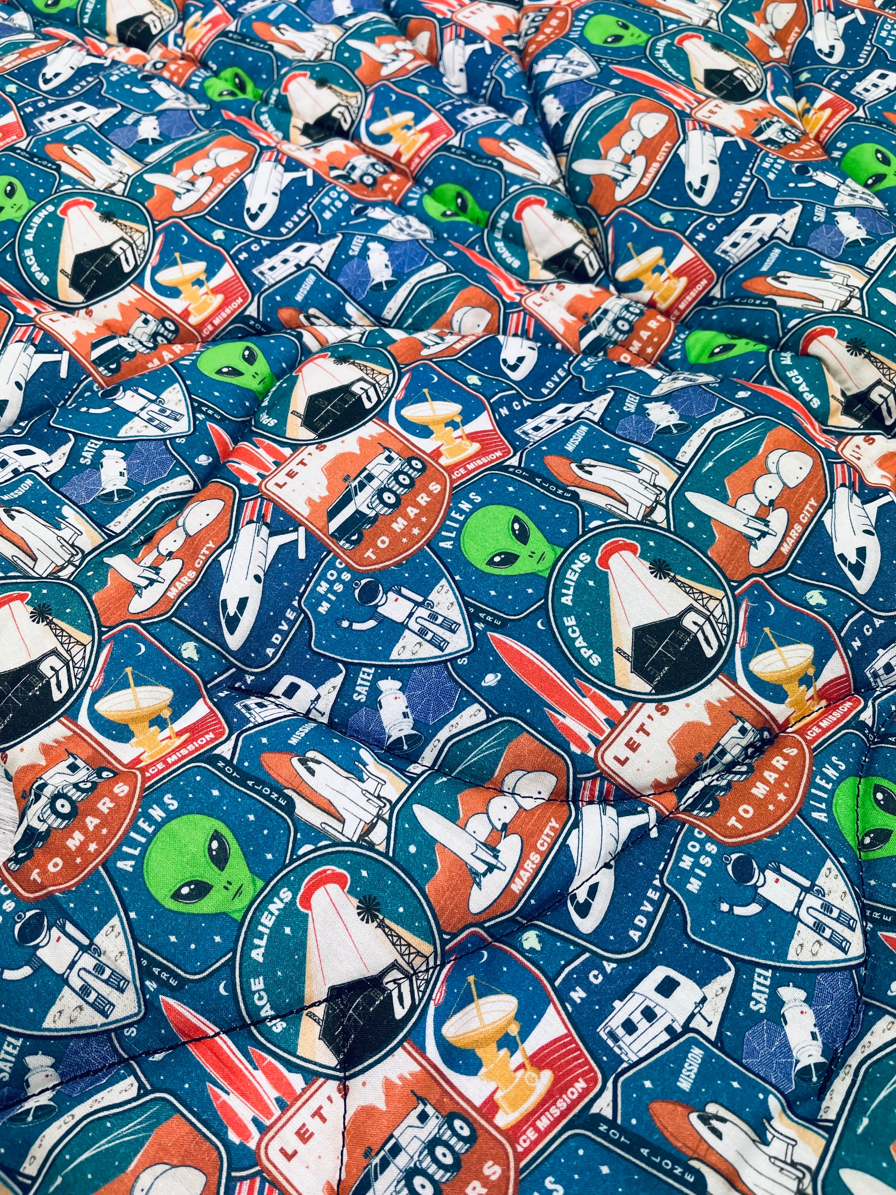 Multi-Use Mat - Space Badges