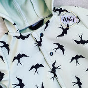 Mint Swallows Coat