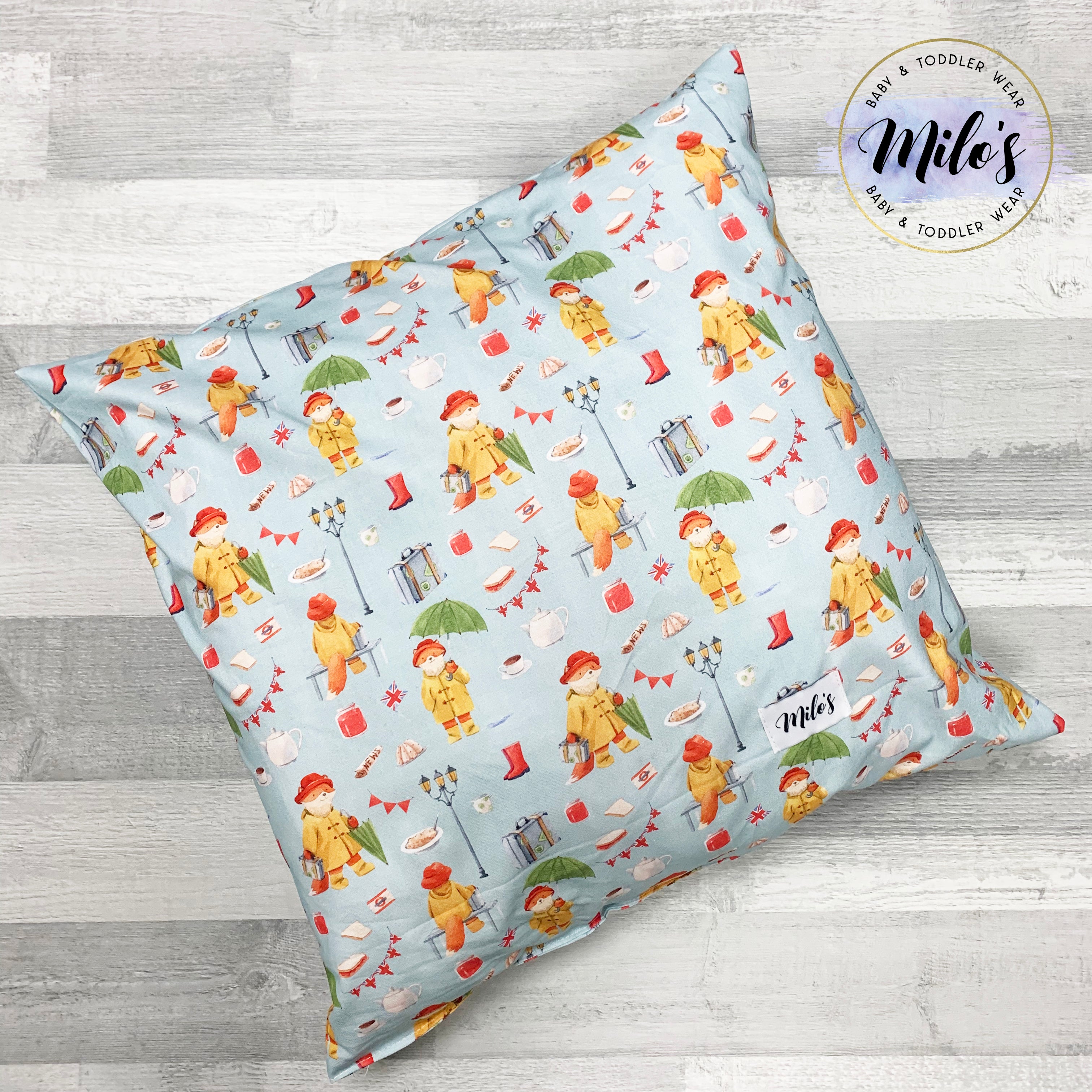 Fox in London Giant Cushion