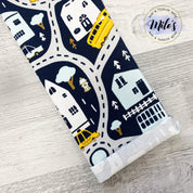 Road Map Leggings - Navy