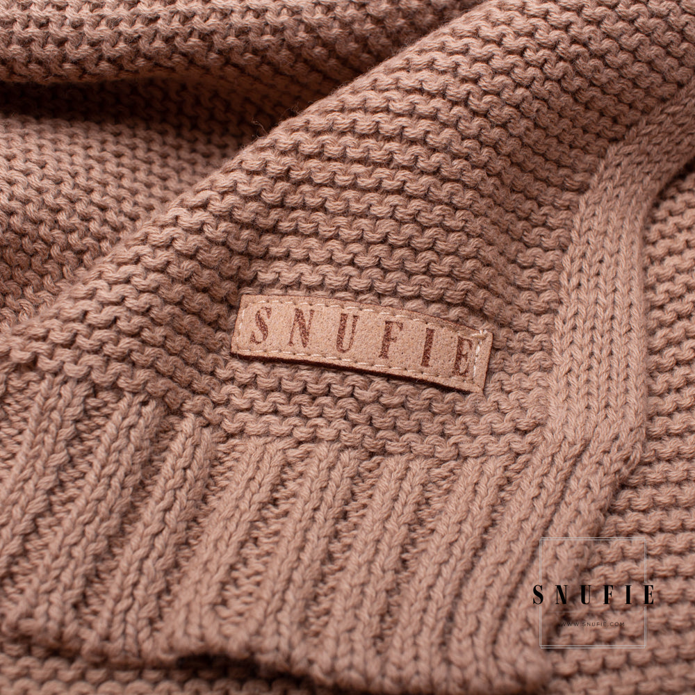 Snufie Super Soft Baby Blanket - Soft Brown