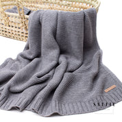 Snufie Super Soft Baby Blanket - Soft Grey
