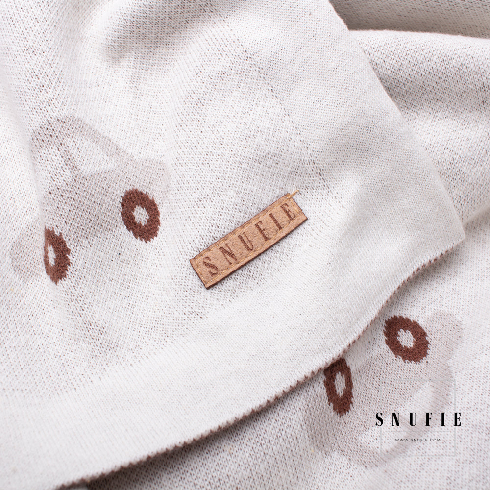 Snufie Super Soft Baby Blanket - Neutral Cars