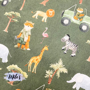Fox on Safari Giant Cushion
