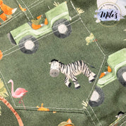 Fox on Safari Dungarees