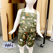 Fox on Safari Dungarees