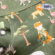 Fox on Safari Dungarees