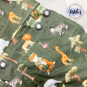 Fox on Safari Dungarees